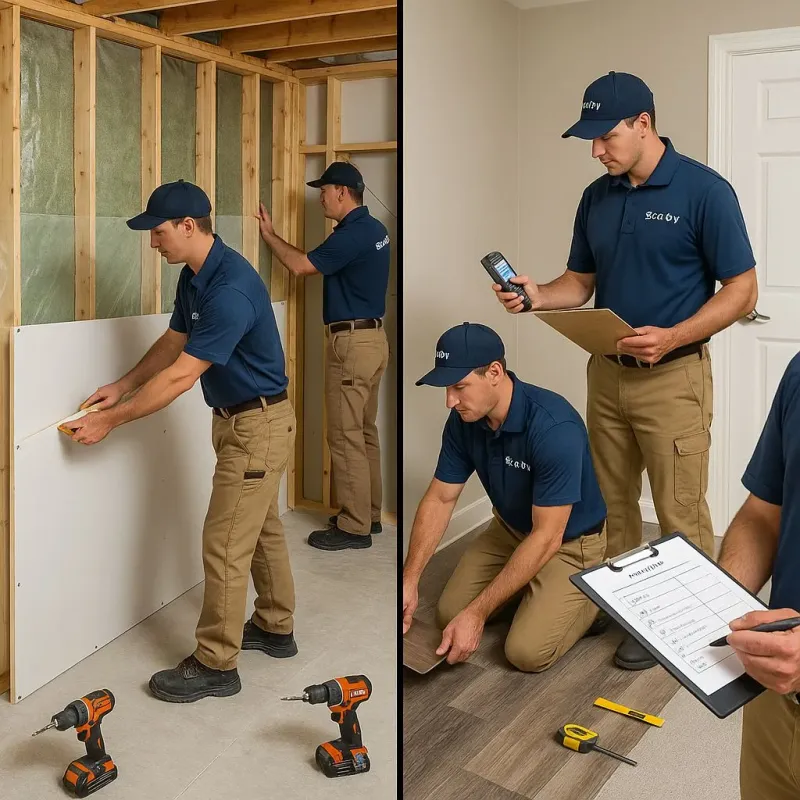 Repairs and Reconstruction process in Choccolocco, AL